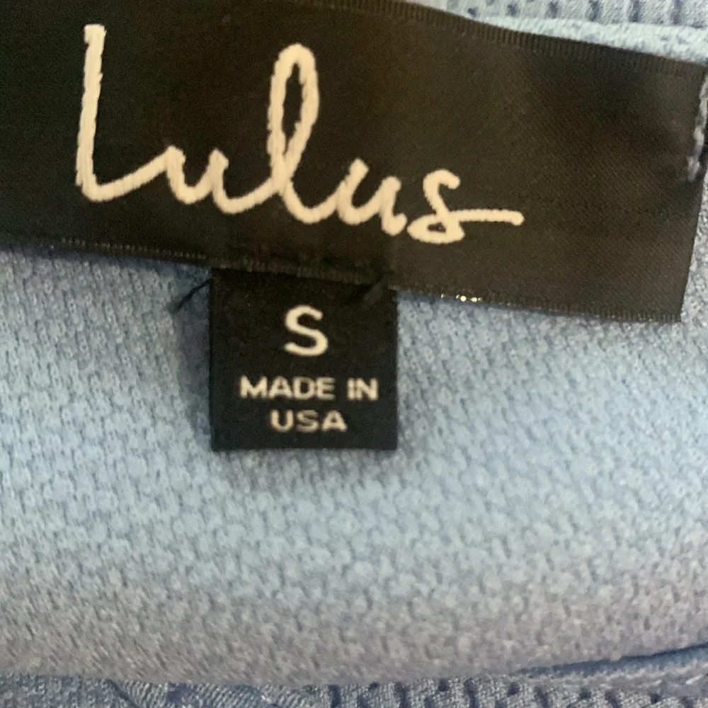 🔵 Lulus dress - Picture 6 of 7